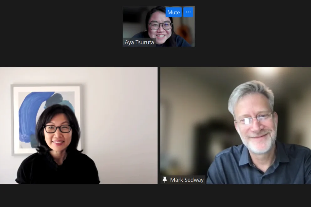 Zoom call with Cathy and TGP