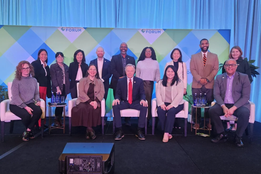Group photo of Philanthropy Northwest's 2026 FOTH delegation 