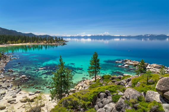 Photo of Lake Tahoe in the Summer