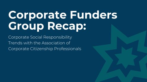 Corporate Funders Group graphic