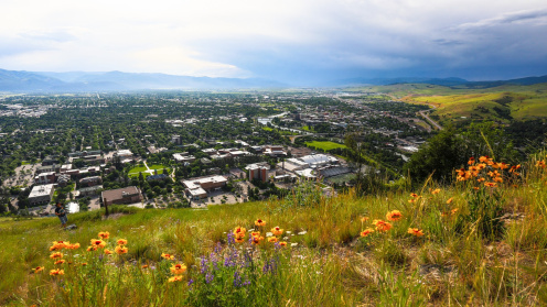 Missoula from Mount Sentinel