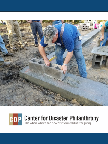 Center for Disaster Philanthropy_People building infrastructure