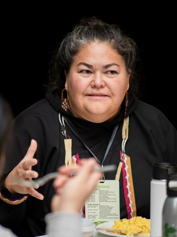 Liz Medicine Crow in conversation at Philanthropy Northwest's 2019 Conference
