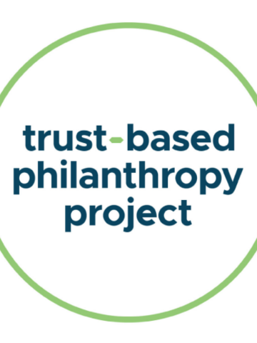 Trust-based philanthropy project logo