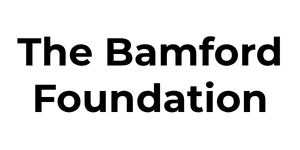 The Bamford Foundation typed out in black text.
